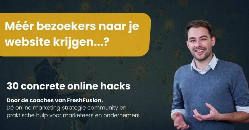 meer bezoekers naar je website krijgen